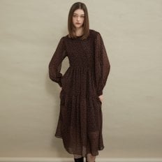 Shooting star dress Brown