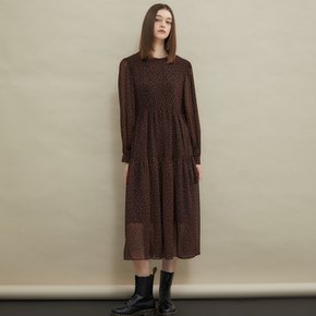 Shooting star dress Brown