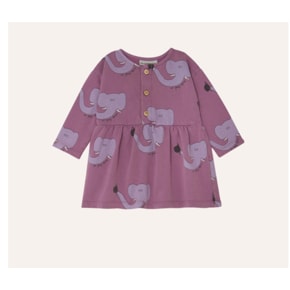 매직에디션[COMPAMENTO캄파멘토]ELEPHANTS ALLOVER KIDS DRESS(TC43-B29)