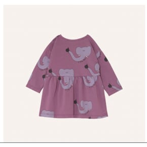 매직에디션[COMPAMENTO캄파멘토]ELEPHANTS ALLOVER KIDS DRESS(TC43-B29)