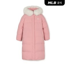 [엠엘비코리아공식] [정상가 579,000원] 여성 커브 롱 패딩 NY (Mg.Pink)