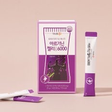 로엘 6,000mg 아르기닌 젤리스틱 14포 1박스 타우린 250mg 단백질 8200mg