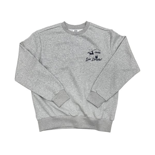 [여주점] 지프 심플 스몰곰 맨투맨 JQ1TSU895MG