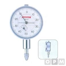 피코크 다이얼게이지 소형플랫백4mmx0.01(D36mm) 1EA