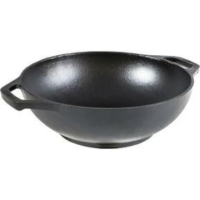 영국 롯지 무쇠냄비 LODGE Cast Iron Wok 블랙 9Inch 1773832