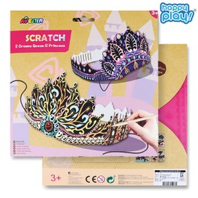 에비니어 스크래치_왕관(2pcs)