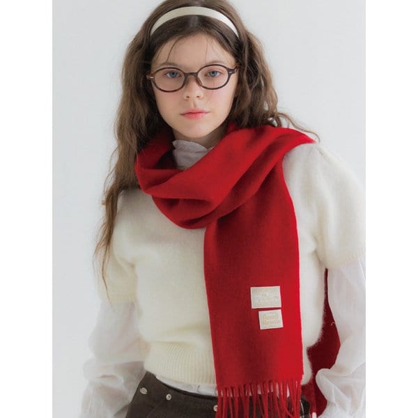 [코코넛 컬러 단독]PREMIUM PURE WOOL 100 MUFFLER - 19 Colors