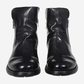 [해외배송] 오피치네크리에이티브 크로니클 버팔로 가죽 앵클 부츠 OCUCHRO042IGNIS1000 NERO