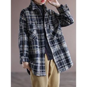 에보엘 기모 체크셔츠_P410242251