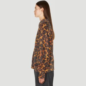 [해외배송] 메릴 로게 레오파드 프린트 스웨터 WF22K118 LEOPARD MERINO PRINT COGNAC MULTI