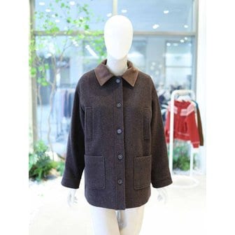 올리브데올리브 [여주점] 스웨이드카라 울자켓 YW5WJ136