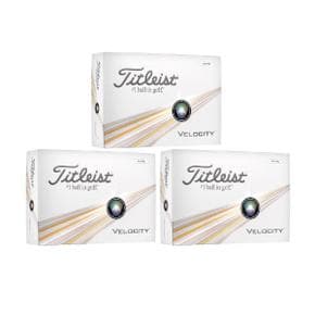 3186980 타이틀리스트 Titleist 벨로 시티 VELOCITY 골프 공 3 다스 세트 TA3245992