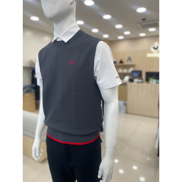 [여주점] 남성 ACTIVE POLY 라운드 베스트 GQ121MKV11 CHCL