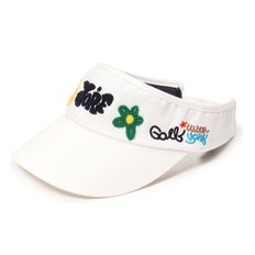 SUN VISOR GOOD LIFE WHITE 썬바이저 굿라이프 화이트