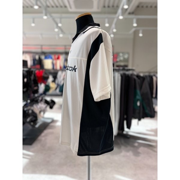 [여주점] RETS5ER36OW  스포츠 저지 컬러 블록 반팔  남녀공용티셔츠