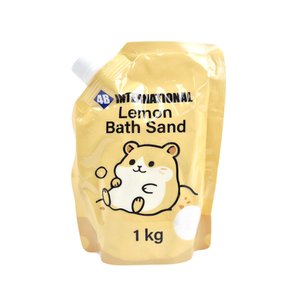 햄스터 목욕모래 레몬 1kg 살균 탈취 모래목욕 피부병 예방 용품