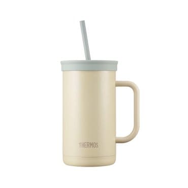 써모스 더 콤팩트 스트로 컵앤텀블러 720ml 라임옐로우