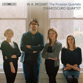 WOLFGANG AMADEUS MOZART - THE PRUSSIAN QUARTETS/ CHIAROSCURO QUARTET SACD HYBRID 모차르트: