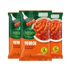 비비고 오리지널 떡볶이 360g x3개