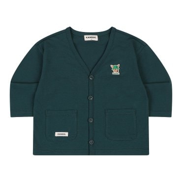 캉골키즈 [베이비] 코튼 저지 가디건 RB 0963 그린