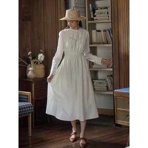 (9/19 예약 배송)SR_Rose embroidered white dress