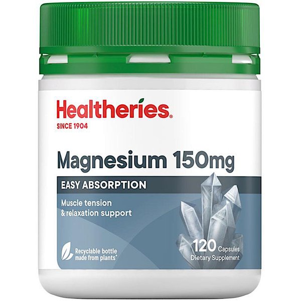 헬써리스 마그네슘 healtheries magnesium 150mg 120캡슐