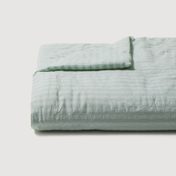 코튼 블렌디드 서커 차렵이불 SS 라이트민트 J606202001145