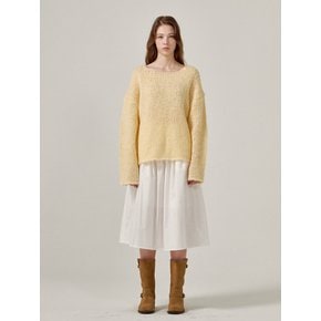 Mohair knit (Yellow)