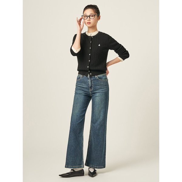 롱부츠컷 데님  블루 (BF5721C75P)