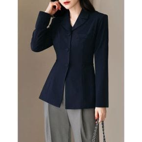 XXL까지  라펠카라 스트랩 싸개 단추 포켓 자켓 가을 아우터 간절기 하객룩 .._P405076648
