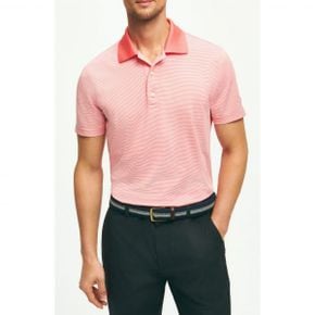 4284053 Brooks Brothers Stripe Performance Golf Polo