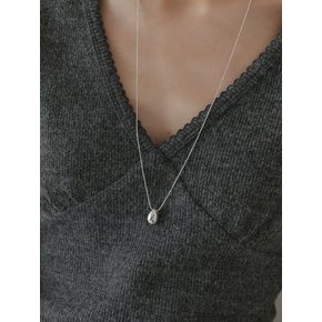 [23차 리오더] Bold drop necklace