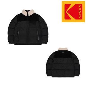 브라우니 컬러블록 다운 자켓 BLACK K4423LDJ90-BLK