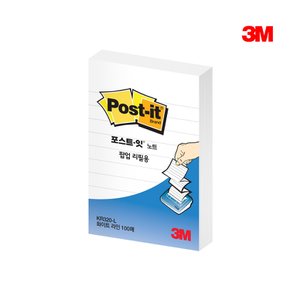 3M 포스트잇 팝업리필 KR-320-L 화이트