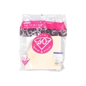 V60 커피 필터 여과지 VCF-02-100M
