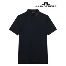 제이린드버그 23SS 골프웨어 M KV 레귤러핏 남자 블랙 골프 폴로 셔츠