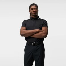 제이린드버그 23SS 골프웨어 M KV 레귤러핏 남자 블랙 골프 폴로 셔츠