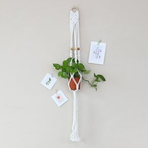 클라인 마크라메 플랜트 월행잉 화분걸이