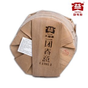 대익보이차 일단춘의(1701) 생차 357g 1통(7편)