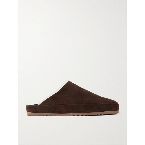 물로 시어링 안감 스웨이드 슬리퍼 46376663162861640