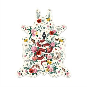 [무케/공식수입] 포드바쉐 PODEVACHE_화이트 스네이크 CARPET WHITE SNAKE XL 카펫