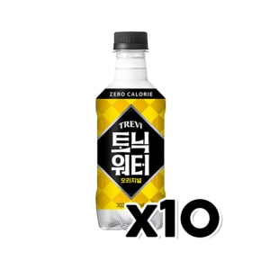 트레비 제로 토닉워터 오리지널 페트음료 300ml x 10개