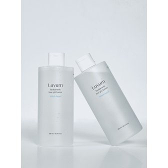 러븀 위치하젤 히알루론산 약산성 토너 300ml*2개+수분 토너 패드 10매입 증정