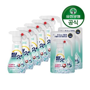 [유한양행]틸샷 초고농축 아름다운 세탁세제 용기 500mLx5개+리필 500mLx2개