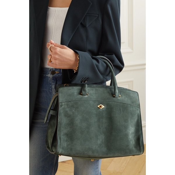 메티에 프라이빗 아이 스웨이드 토트 그린 1647597307971824