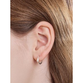 knot shine earring