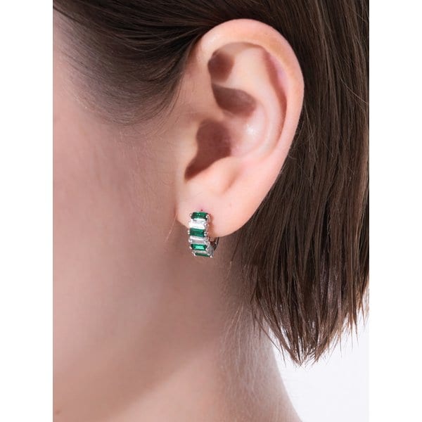 그린 바게트 귀걸이 GISVEE113