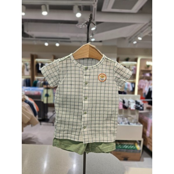 [파주점] (GN)  그리드체크 반팔내의 4537005404