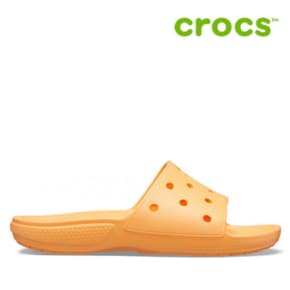 [세일] 크록스 슬리퍼 /G48- 206121-801 / Classic Crocs Slide Cantaloupe