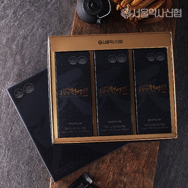 [G] 서울약사신협  프리미엄 홍삼정 천명 플러스 30포(쇼핑백포함)